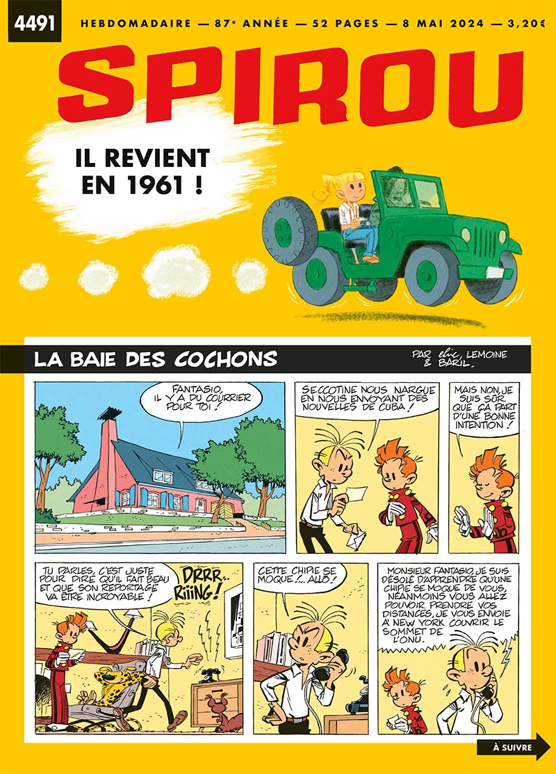 Spirou revient en 1961