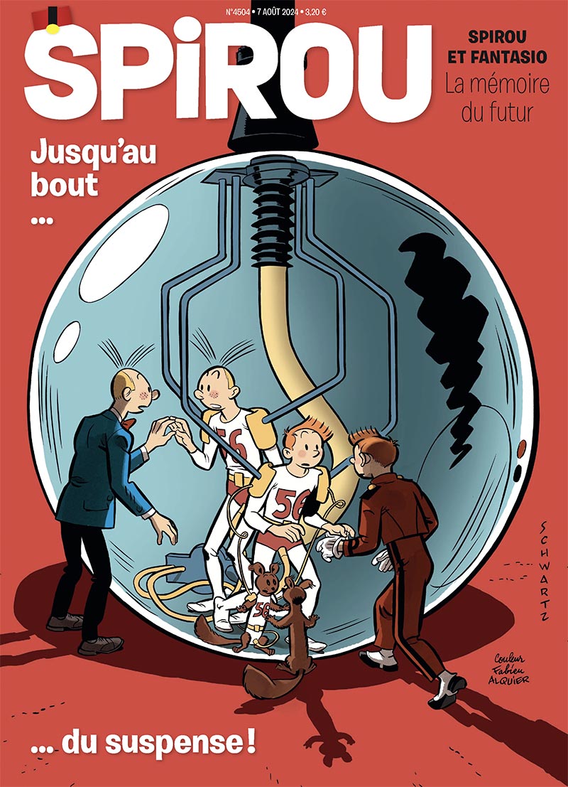 Spirou et Fantasio : jusqu&#039;au bout du suspense