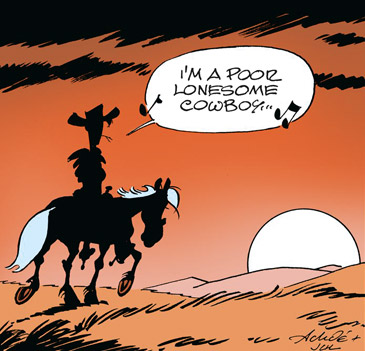 Lucky Luke : une interview sous pression