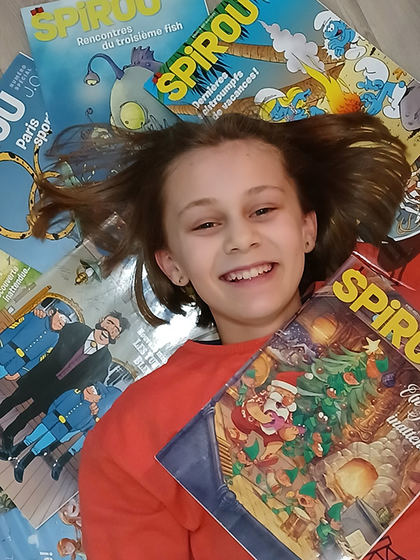 Qui a gagné le grand concours de Noël du SPIROU du n°4521-22